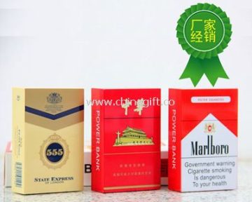 Cigarette box power bank