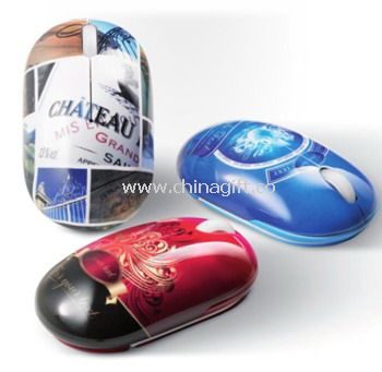 2.4g wireless optical mouse with printing