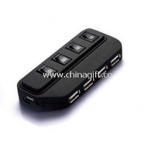 4-Port USB HUB with Switch