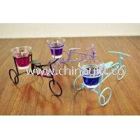 Artistic jelly candle