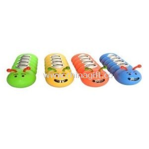 Caterpillar shape 4-Port USB HUB