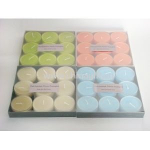 9pcs plastic tealight candle gift set