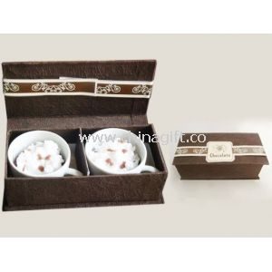 Coffee set candle for party