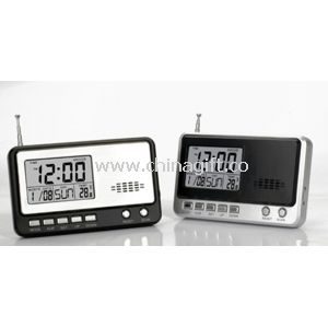 Colorful Electronic FM radio with Calendar