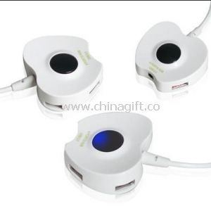 Apple shape 4-Port USB HUB