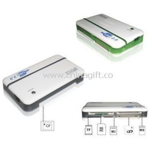 Foldable Mobile Phone Holder with USB Card Reader
