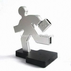 Runner shape 4-Port USB HUB