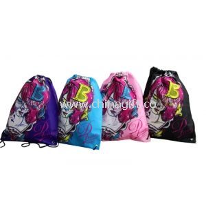 Colorful 75g Unwoven Drawstring Back Bag