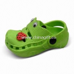 Green Lightweight Childrens Clogs
