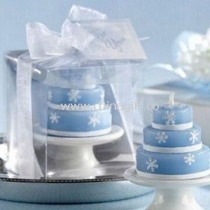 Cake wedding candle