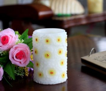 LED pillar candles