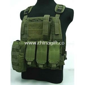 OD Green Tactical 100D / 600D Vests For Military Tactical Gear