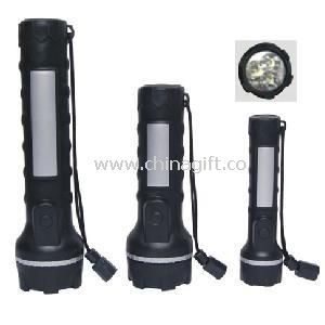 3PCS Straw Hat LED Plastic Torch LED Flashlight