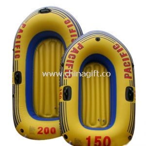 Environmental Friendly PVC Inflatable Boats Orange