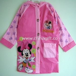 Children PVC Raincoat Mickey Mouse Printing Eco-friendly