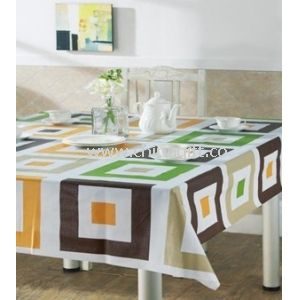 Economical Pvc Plaid Table Cloth