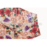 5 Folding Colorful Personal Sun Umbrella Strong Windproof For Lady