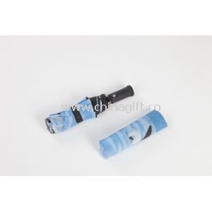 Promotional Light Up Umbrella With LED Torch Handle