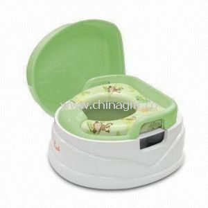 4-in-1 Deluxe Soft Seat Potty Trainer and Stepstool - Seat with Handle