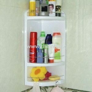 Corner Shelf with Water Draining Slots
