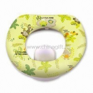 Cushion Potty Seat with Detachable Splash Guard