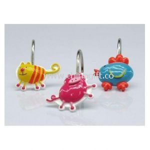 Pink Pig Shower curtain hook