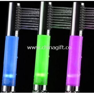 Bathroom led rain shower head + round stick shape Shower Head
