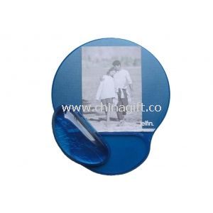 Transparent Gel Wrist Rest Mouse Pad with Photo Insert