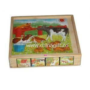 Dřevěné Puzzle