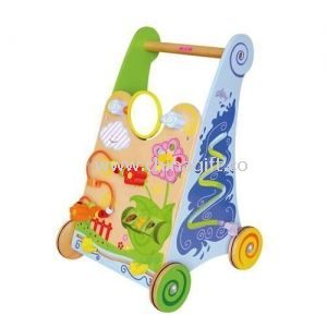 Wooden activity walker