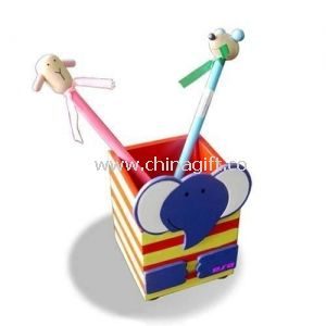 Wooden Pen Holder