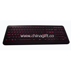 IP65 illuminated USB keyboard with FN numeric keys