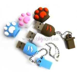 Hund Palm 2GB Cartoon USB blixt driva