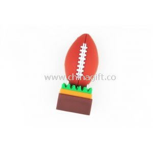 Funny Cute Football Cartoon USB Flash Drive