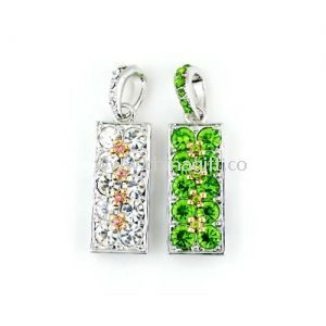 Customize Jewelry USB Flash Drive 16GB With CE , FCC , RoHS Certification