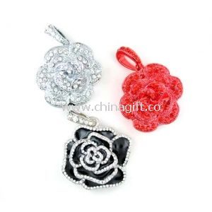 Flower Shape Jewelry USB Flash Drive 16GB