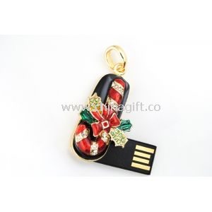 Jewelry USB Flash Drive 128GB With USB-HDD Or USB-ZIP Mode