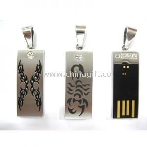 Smykker USB Flash Drive 2GB med USB-ZIP tilstand