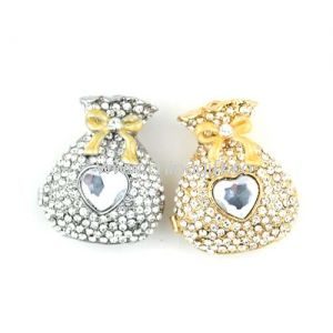Moneybag Style Jewelry USB Flash Drive