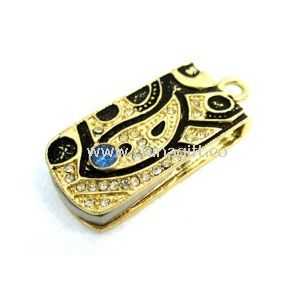 USB Version 2.0 Jewelry USB Flash Drive 1GB / USB Memory Stick