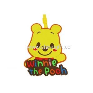Winnie the Pooh Silicone Luggage Tag