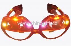 10pcs LED που αναβοσβήνει κολοκύθας γυαλιά ηλίου