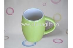Bulgy body glazing drink mug
