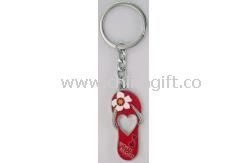 Slipper Metal keychain