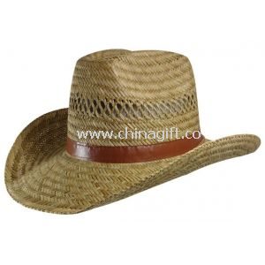 Natural Hollow straw hat