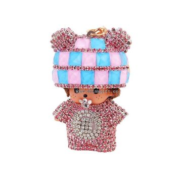 Niedlich schönen Cartoon Schlüsselanhänger Groß-Kristall Keychain China-Markt