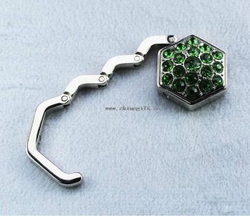 hot sale rinestone bag strap hook