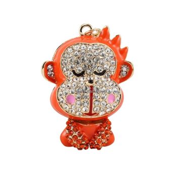 Pěkná opice klíčenka zvíře ve tvaru klíčenky keychain Intruders Welcome