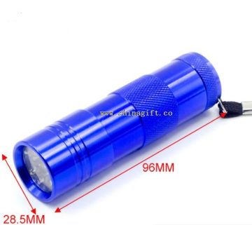 9 led kids mini flashlight