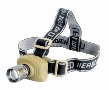 3 * پلاستیک قابل حمل باتری AAA رهبری چراغ پیشانی